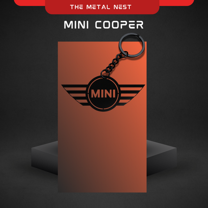 Mini Cooper Keychain