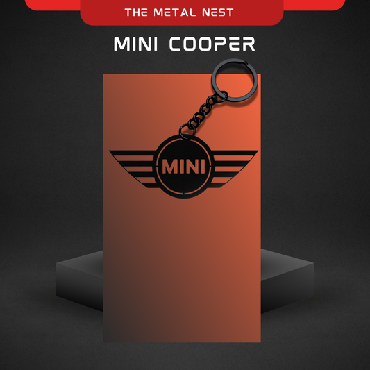 Mini Cooper Keychain