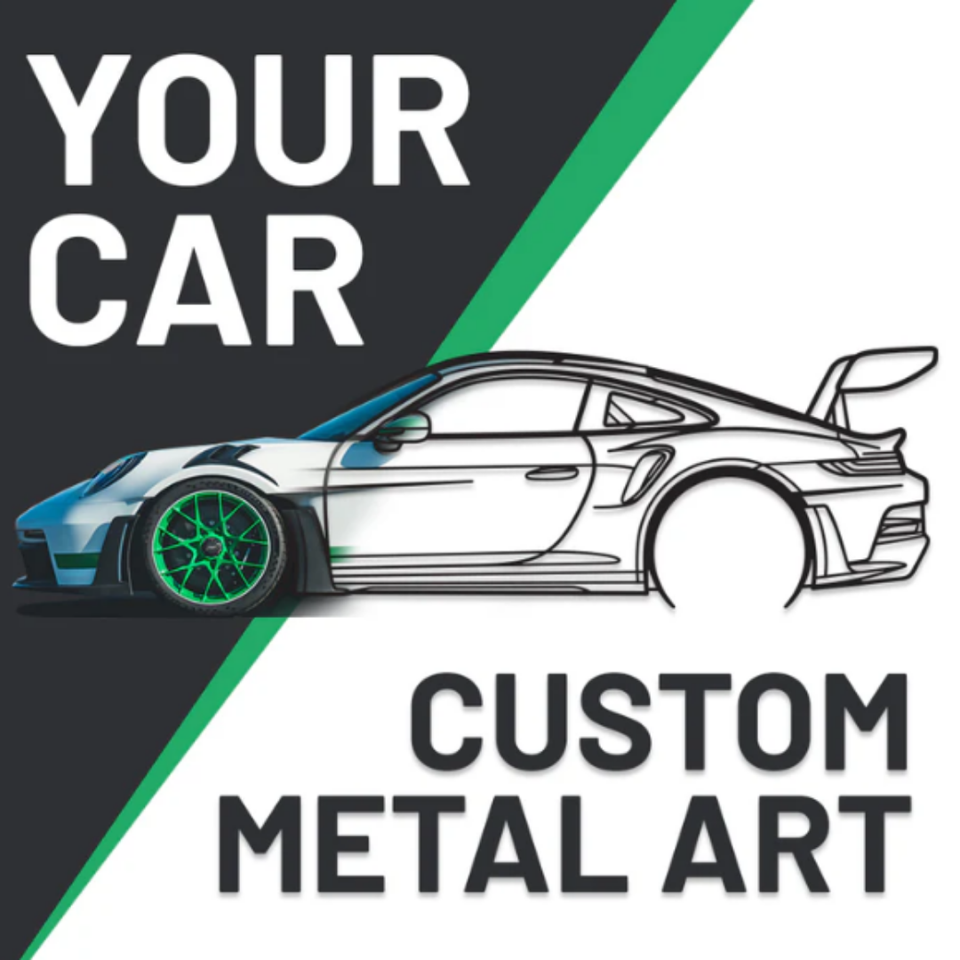 Custom Car Metal Wall Art