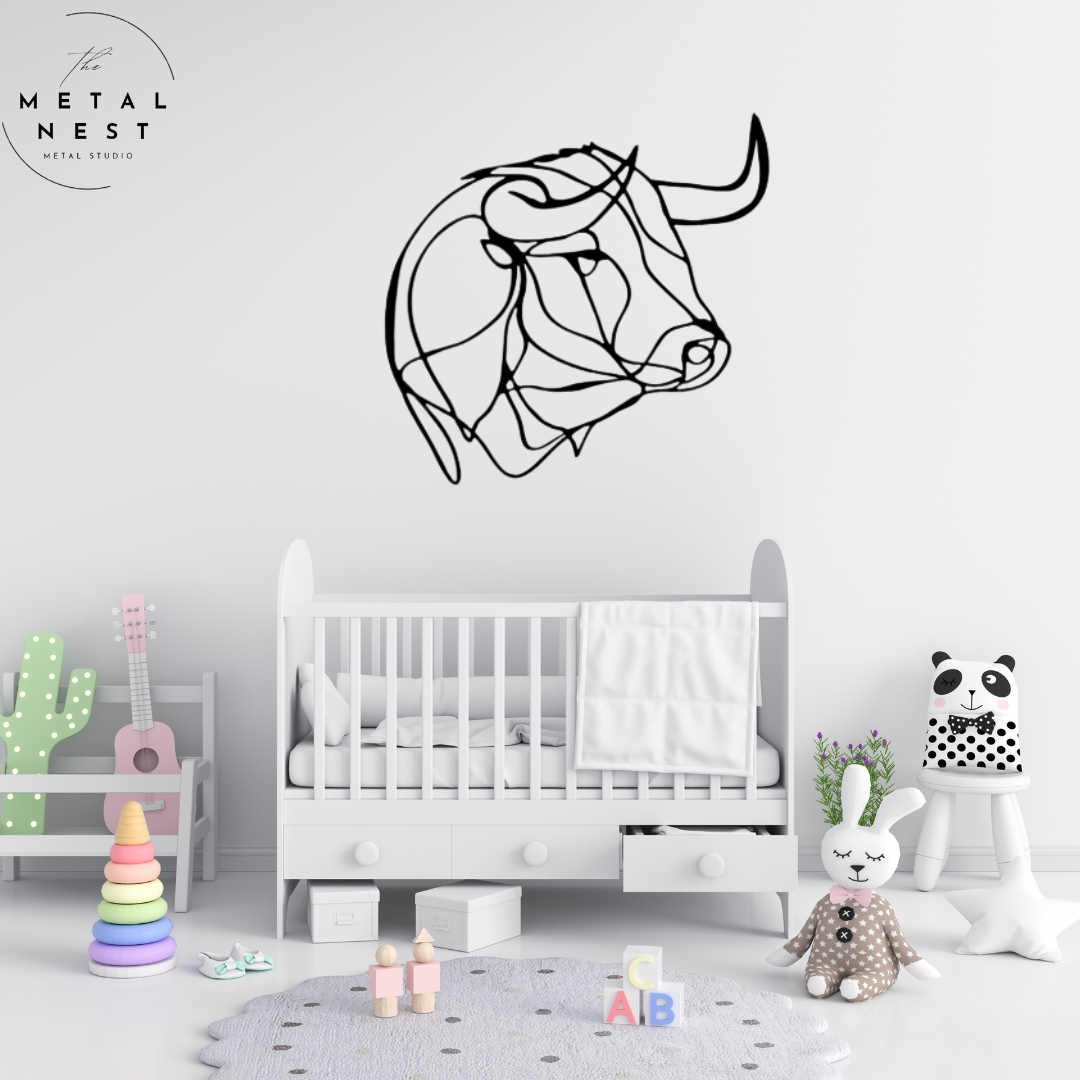 رأس الثور الغاضب