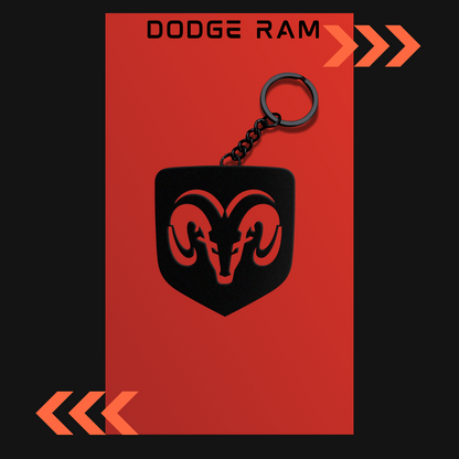 Dodge RAM Keychain