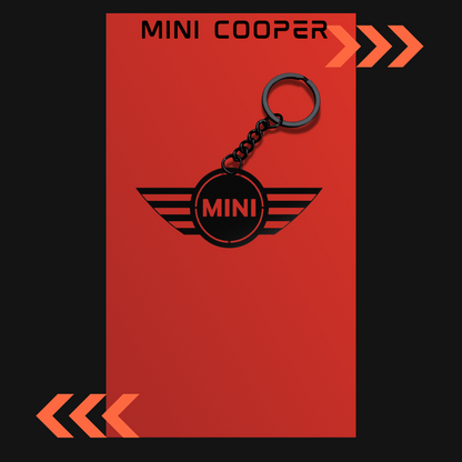 Mini Cooper Keychain