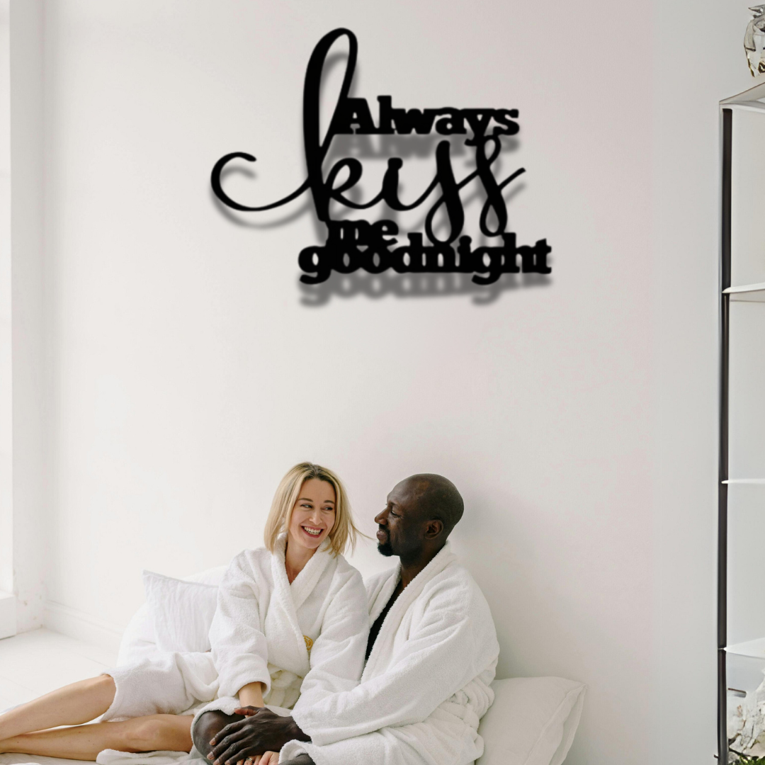 قبلني دائمًا قبل النوم