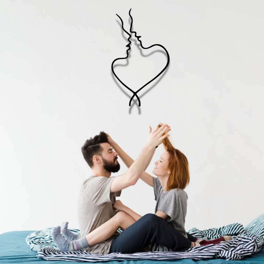 المرأة والرجل يحبان