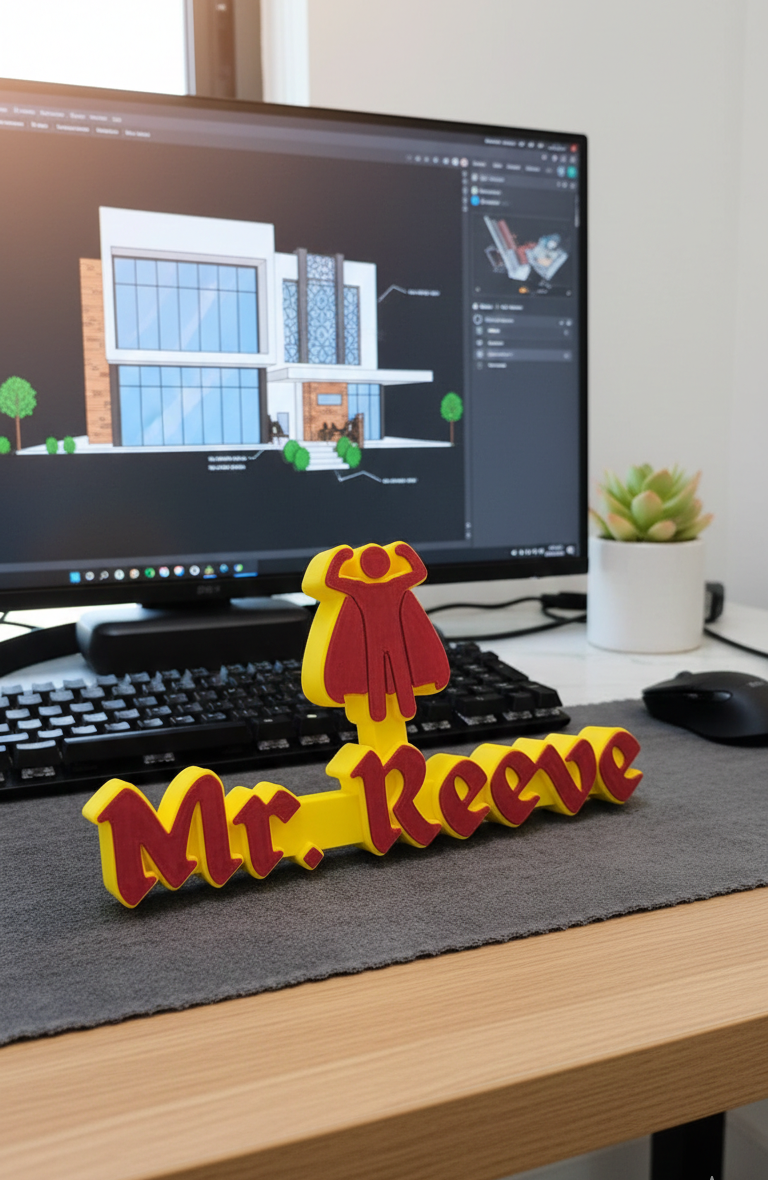 3D Name Plates